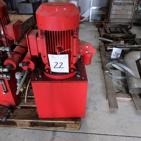 Hydraulic Station 17.5 kW it is something that has cost the box ... nice condition