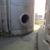 Silo with agitator, acid-proof stainless Ø about 370 cm H: ca. 5 m + top