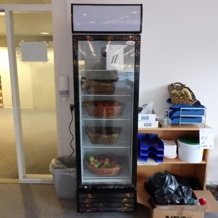 Kühlschrank mit Glastür SCAN COOL 200 x 60 x 60 cm