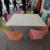 Platz Tisch FRITZ HANSEN mit 8 Stühlen FRITZ HANSEN Design-Arne Jacobsens
