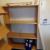 El raise / lower table 190 x 120 cm. , Sliding door cabinet, magazine / oblique shelves, bookcase, chair