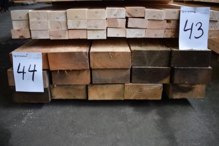 Holz 88 x 175 mm, 15 Stück von 480 cm