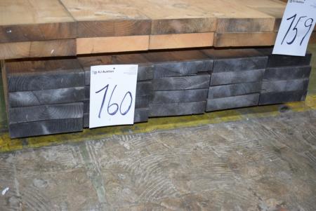 Rafters planed 45x220mm approved c 18 / c24. 20 pieces of 750 cm.