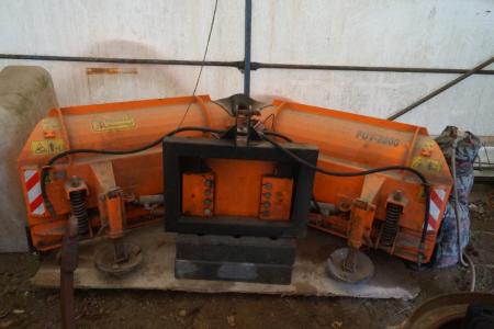 Snowplow marked Promar 3 meter class of 2010 PUV 2800 solenoid control valve. In fine condition.