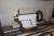 CNC-Drehmaschine, Colchester CNC-4000L mit Fanuc GE-Management, 3 PC Brille, Piercing 90mm Arbeitslänge von etwa Festoon 2000 mm mit Späneförderer Länge von etwa 3 Meter