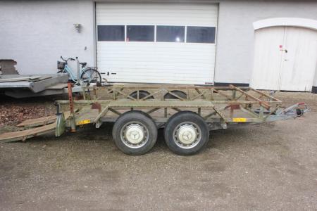 Machine Trailer brand Alko with support and registration certificate LY6137