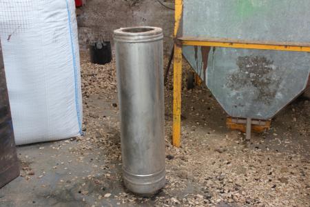 Isolated exhaust for oven stainless steel ø 200 mm