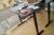 Raising Lowering table 160x80 cm in black matt, good condition