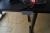 Raising Lowering table 160x80 cm in black matt, good condition