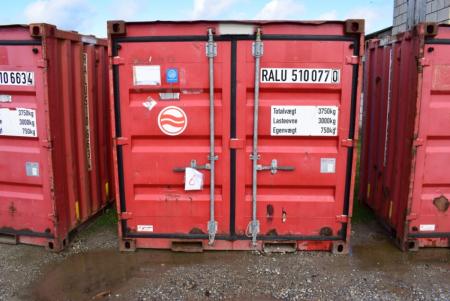 Container, type RAL mini, B 224 x L 142 x H 216 cm