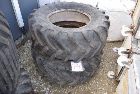 2 pcs. tractor tire 540/65 R28