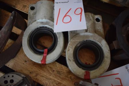 part bearings for shaft 100 with internal thread possibly the hydraulic cylinder