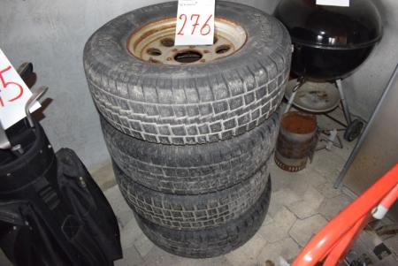 4 pcs. tires 235/75 R15