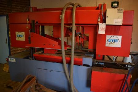 Bandsaw, mrk. BTM Gold, model 100300 SA, year. 2008. Almost as new