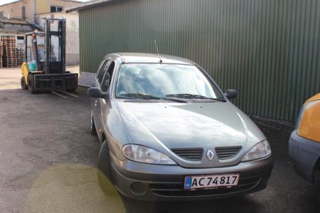 Passenger cars, Renault, Megane, 1.9 DCI, year 2002 previously reg no. AC 74817 whitout kees (condition unknown)