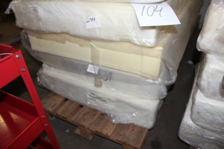 4 pcs. mattresses 90 x 200 cm, NEW