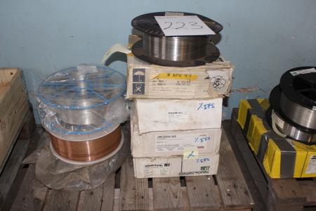 Lot mixed welding wire