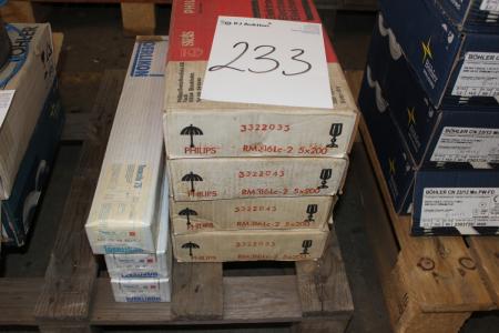 4 kasser svejseelektroder Philips RM 316 Lc-2 5 5 x 200 