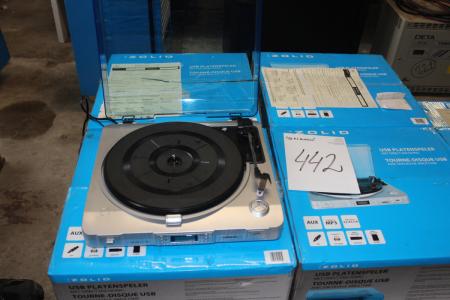USB turntables Zolid 11 pcs. (Condition unknown)