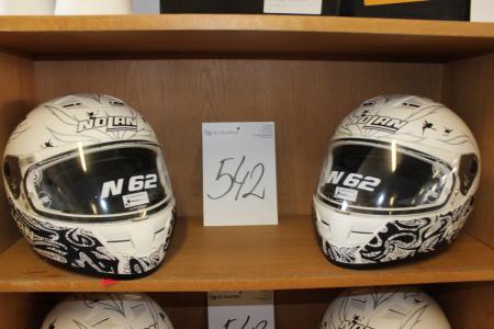 2 pieces cross helmets marked Nolan size L NEW