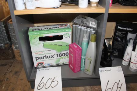 Føntørrer Parlux 1800 ECO + hårplejeprodukter 