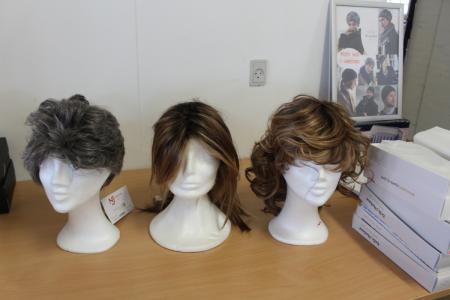 3 pcs new wigs Belle Madame and Cheveux Naturels