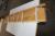 6 pcs blinds in wood Kirsch Design B 167 x H 181 cm