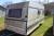 Caravan, BÜRSTNER, 3905 vintage 1990 former Reg No. NS 1250 without lock in the door, condition unknown, has been used as rental car / Festival