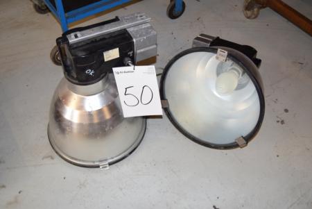 2 pcs. industrial lamps 220V / 350W