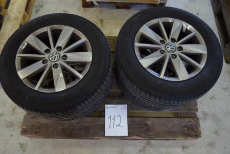 4 pcs. Michelin wheels for VW Golf, 195/65 R15