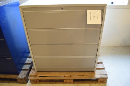 Filing cabinet with drawers 4, 51 x 100 cm
