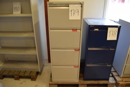 Filing cabinet with drawers 4, 62 x 132 cm