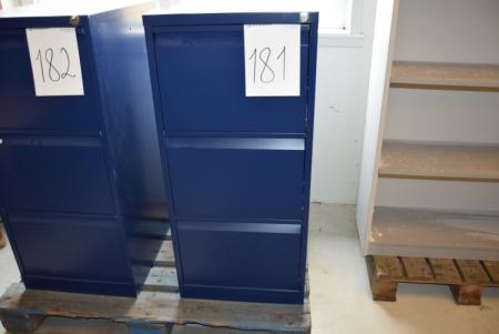 Filing cabinet with drawers 3, 62 x 101 cm