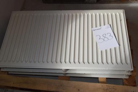 2 pcs. radiators 55 x 100 cm