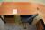 Kirsch Schreibtisch mit Beistelltisch / Schubladen, Stuhl