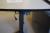 Sit / stand table with side table / drawers, chair + screen