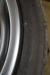 4 Alloy wheels, 17 "for VW Turan 225/45 ZR17, about 60% gum + div. Pads
