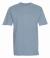 Firmatøj ungebraucht ohne Druck: 45 Stk. T-Shirt, Rundhalsausschnitt, hellblau, 100% Baumwolle, 15 XS - L 15 - 15 XL