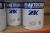 3 x 3.5 L automobile paint, white