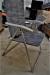 5 pieces. Camping chairs lightweight marked Lallemand + 2. Stand / headrest + 4p. Cushions
