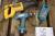 Misc. Power tools, circular saw, jig saw, reciprocating saw, drill makita cordless 12v, able ok