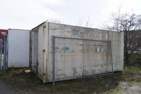 Insulated refrigerated container 20 foot keel given does not work.