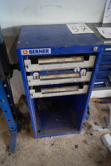 L1 Berner Tool Cabinet with content.
