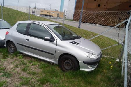 Peugeot 206 2.0 HDI. Signed, former reg. AW40545 First recog. 30.06.2003 Stand unknown. Hours Unknown.