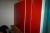 Wardrobes 2 3 phage space. 6 rooms total color red.