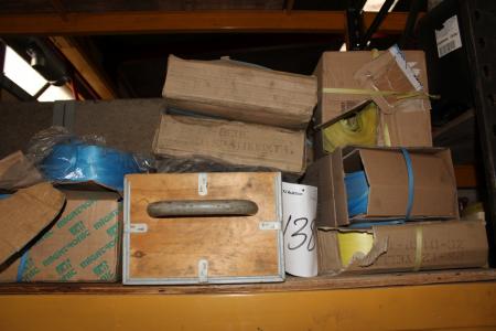 Various boxes with ribbon straps