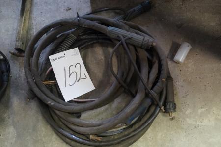 Welding cable with handle