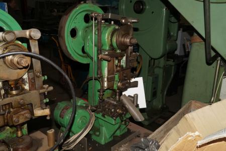 Eccentric press, type and note found power (state unknown)