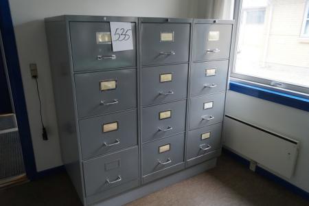 3 pieces of file cabinet