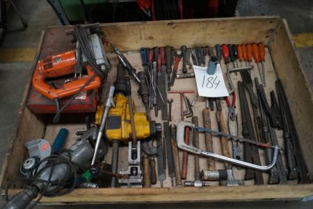 Palle with hand tools and power tools Not tested